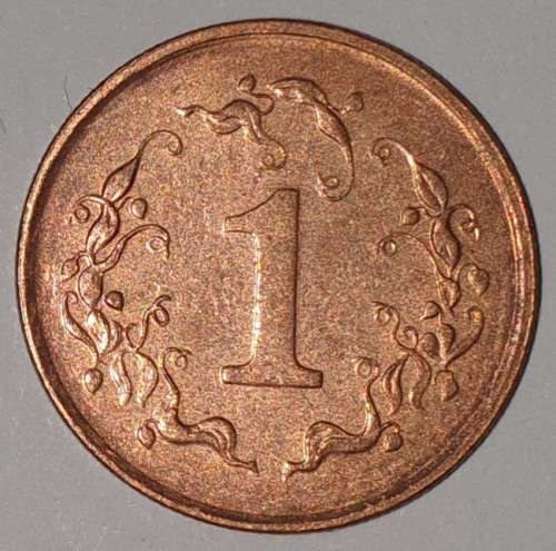 1995 - 1 CENT COIN - ZIMBABWE - (Bronze Plated Steel)